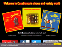 Tablet Screenshot of casablanca-amsterdam.nl